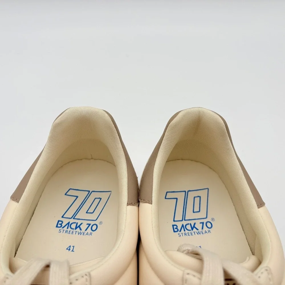 Back 70 Cloud Sneakers Womens Size 41 (US 9.5-10) Milk Taupe Brown Leather